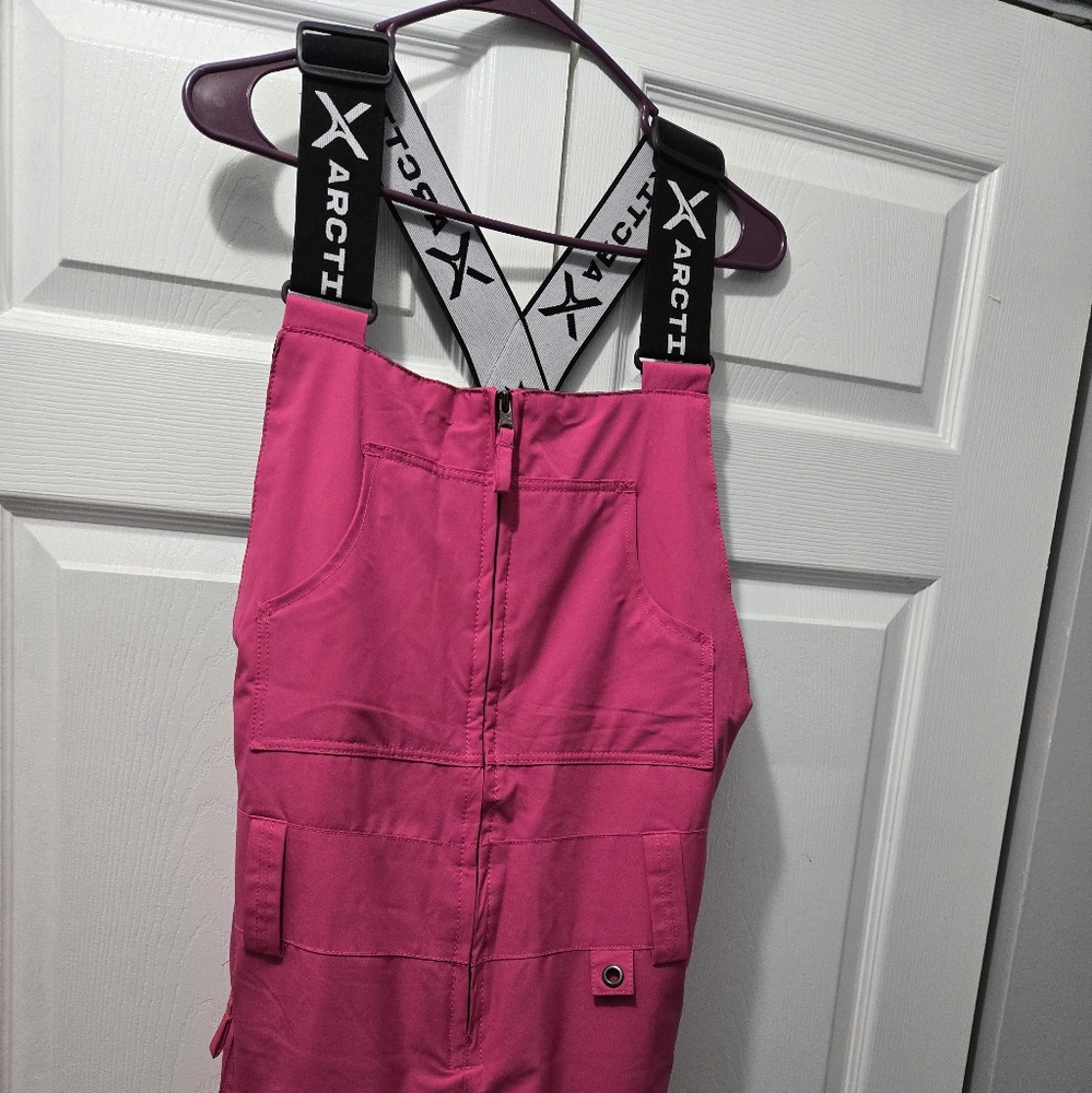 Arctix Black and Pink Overalls
